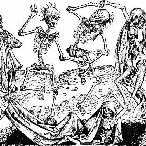 nuremberg chronicles  dance of death cclxiiiiv