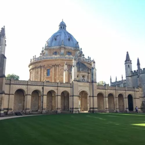 The Great Quadrangle of All Souls College and the Radcliffe Camera